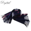 Advanced Scarf Knitting Machine Manfacturing Men Mature Big 100 % Cashmere Scarf